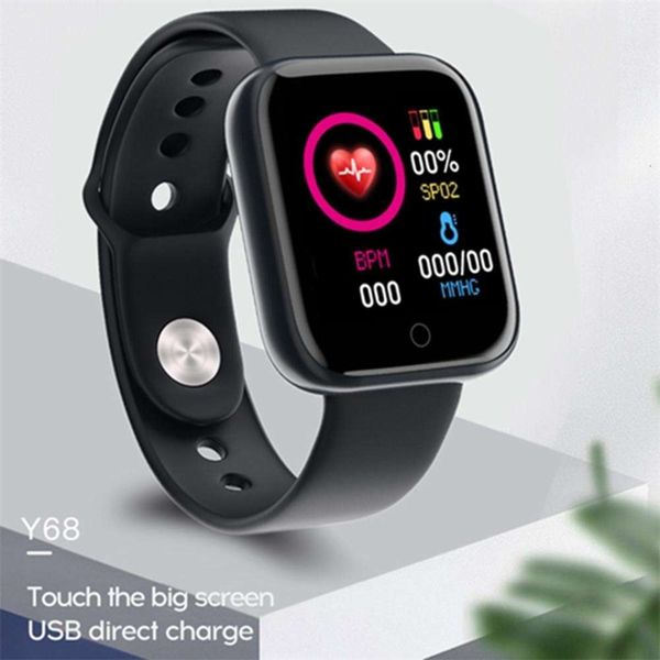 

smart watch vs b57 b58, sports wristband y68 with heart rate blood prsure control bluetooth for ios and android