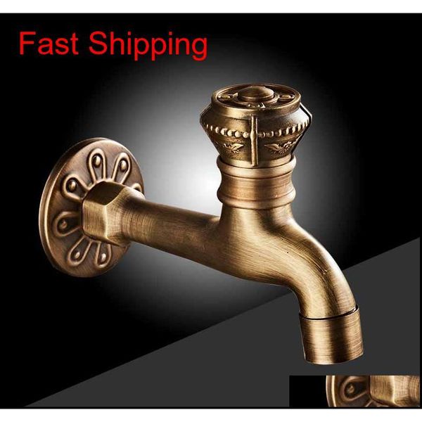 

anti-bronze bibcock faucet brass wall mounted double using bathroom washing machine faucet out qylzxs bde_luck