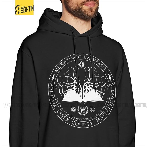 

мужчины miskatonic sigil call of cthulhu толстовки winter pure толстовка повседневная hoodie рубашка спорта с капюшоном hoodie