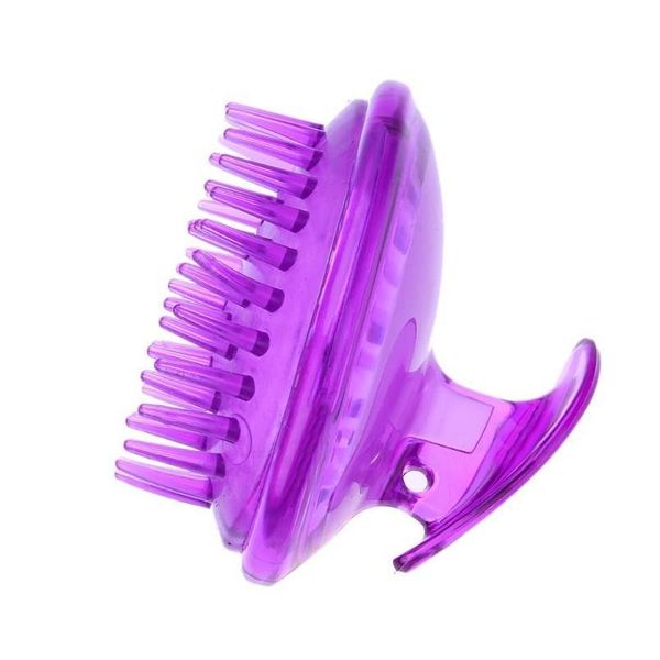 

fashion sile shampoo hair massage shower brush comb anti hair loss hair massage care relaxat sqcmfz, Silver