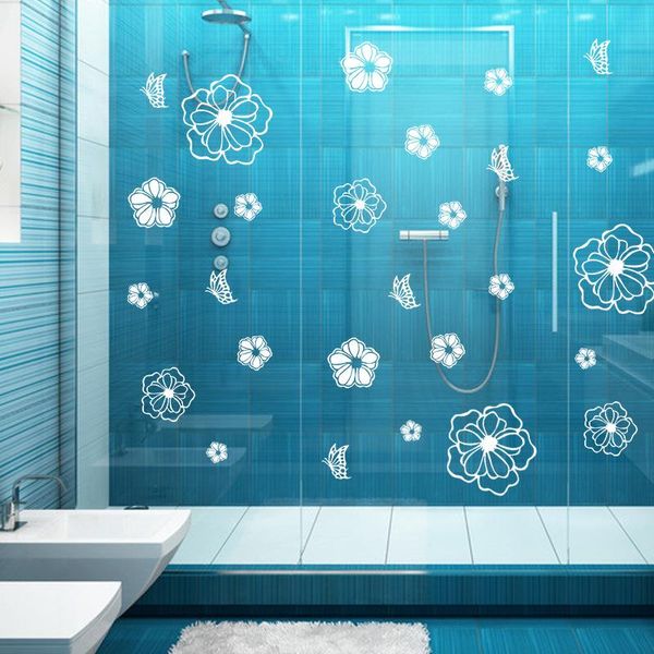 

wall stickers sticker for living room bedroom sofa background removable flower butterflies home decor wallpaper