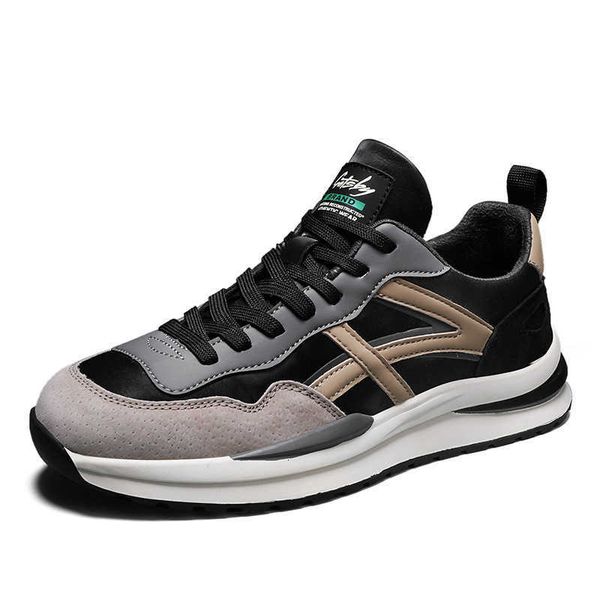 

winter men's forrest gump shoes plush warm casual korean fashion versatile sports dad, Black