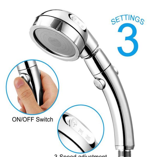 

handheld rain shower set negative ion high pressure bathroom rain shower accessories with open/join jllqvg