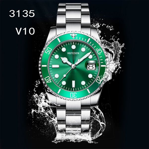 

mens eta watch eta dhl 3135 sports luminous diving ceramic 904l watch 40mm men luminous 116610ln 2836 shipping hkrxa, Slivery;brown