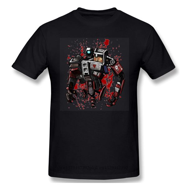 

sport borderlands fps 3d game men t-shirts cotton tees deathtrap t shirts round collar clothing