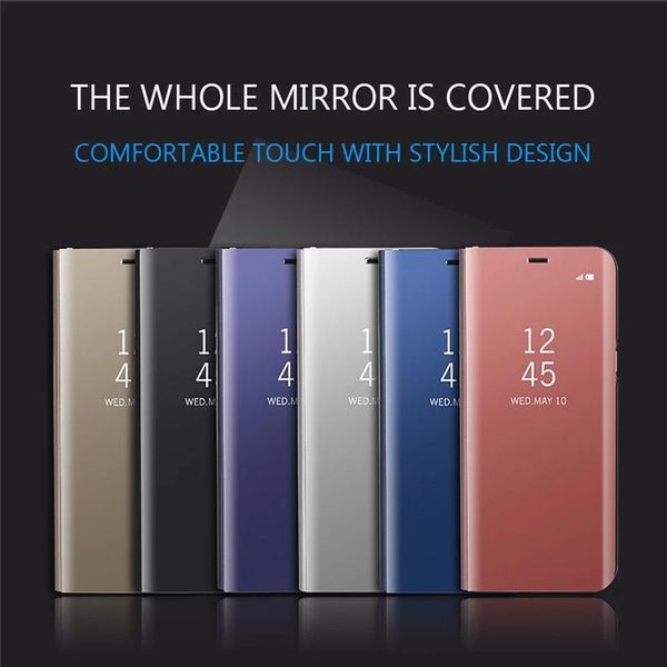 

smart sleep mirror phone covers case for xiaomi pocophone little poco m3 m 3 magnetic stand book coque o wmtdzk
