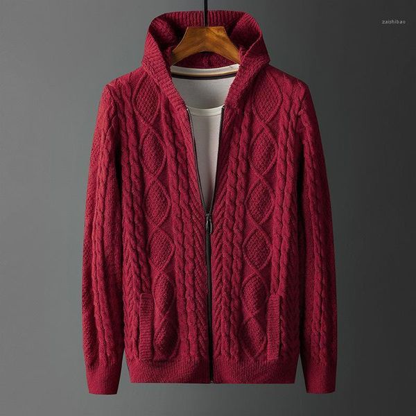 

mens cardigan knitted solid color ribbed hem autumn winter mens sweater knitted cardigan men 2020 new arrival -4xl1, White;black