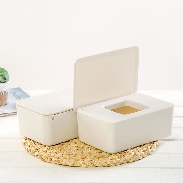 

wet tissue box seal baby wipes paper storage box dispenser holder household plastic tissue with lid