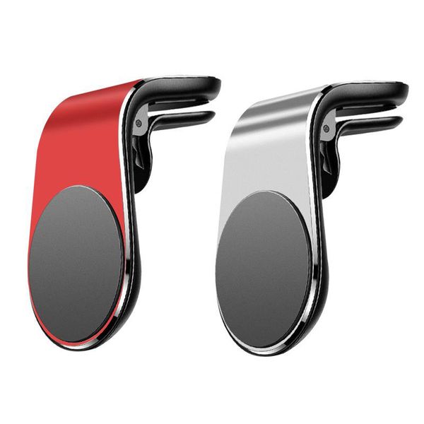 

metal netic air conditioner outlet for phone car navigation suction cup patch frame holder