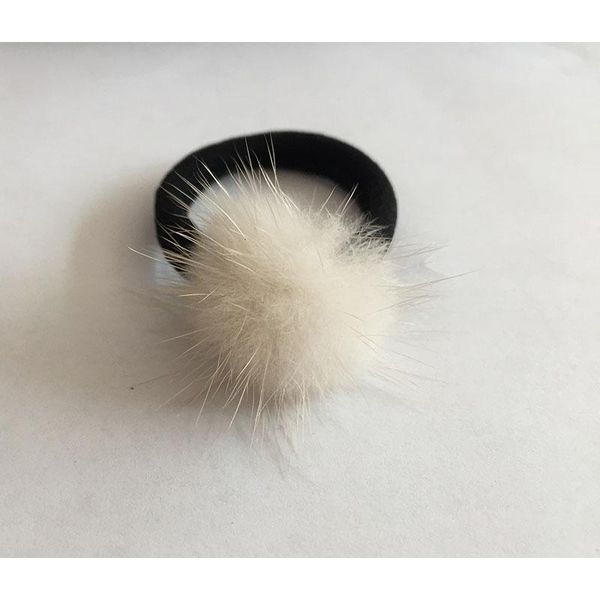 

mini small soft fur pompom ball children elastic hair bands gripper pom hairball girls kids hairband hair accessories h wmtlmi