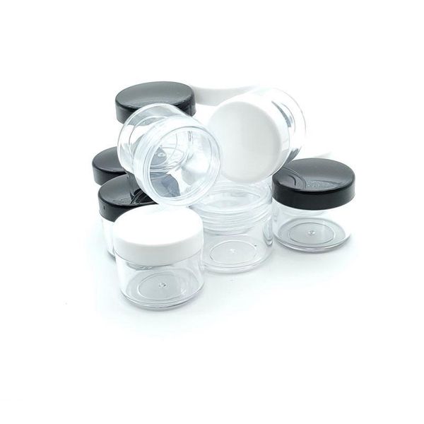 

5pcs lip balm container 2g / 3g / 5g / 10g 15g 20g empty plastic cosmetic jar eye sh bbyzwh
