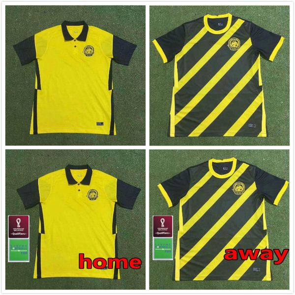 

2020-22 малайзия национальная команда футбол для футболки домой домой, Black;yellow