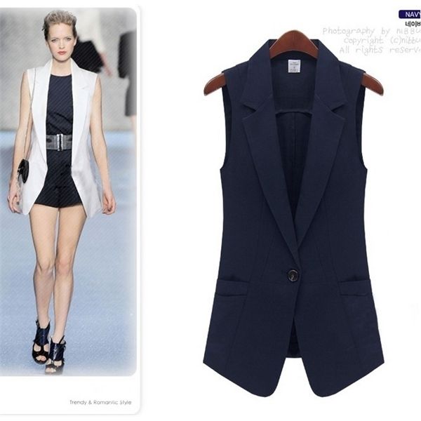 

new arrival women's fashion waistcoat vest tooling small shawl vest 1027, Black;white