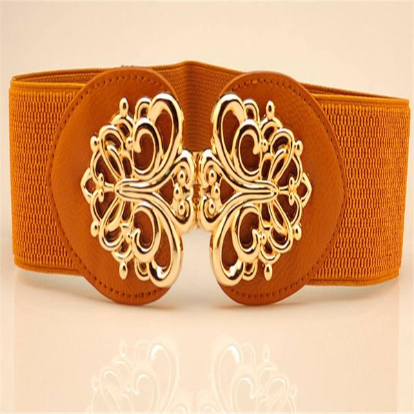 

2020 new elastic belt waist corsets and bustiers corpete fajas belts for women cummerbunds aw6703, Black;brown