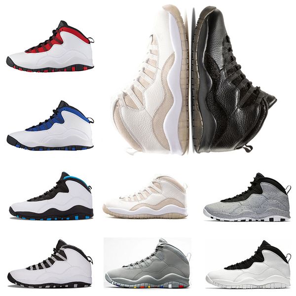 

basketball shoes adults sneaker 10 10s mens graduation light smok chicago steel im honors westbrook venom walking man designer sneakers, White;red