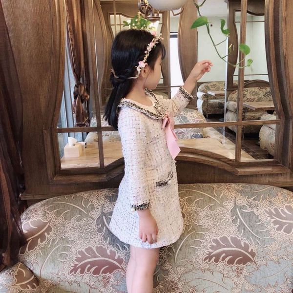 

autumn 2020 new girl's drs baby clothing princs children's skirt kb63, Red;yellow