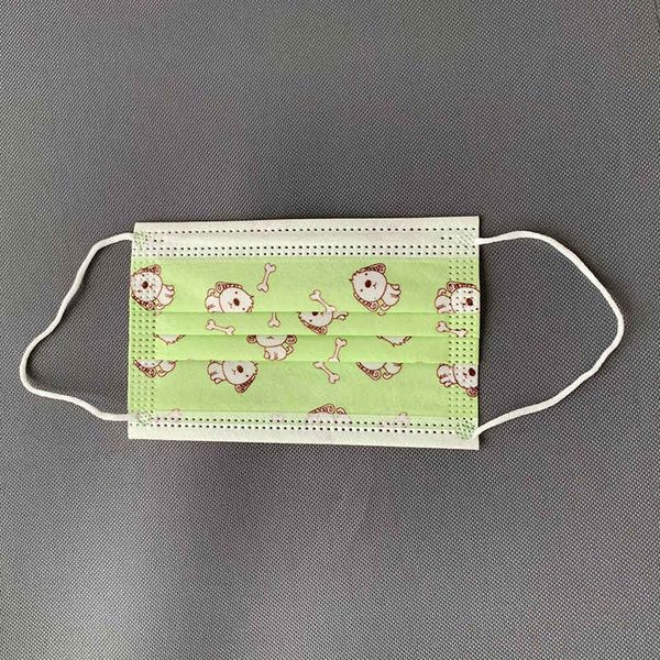 

non-woven child boys kids respirator girls disposable cartoon mouth mask anti pollution breathable print faceoutletnloz