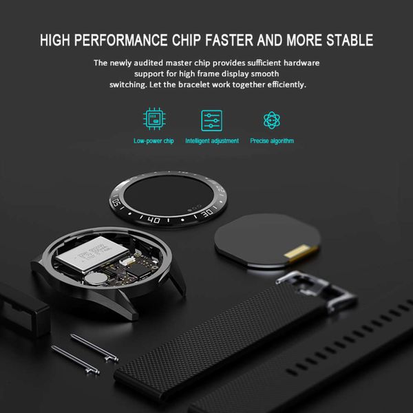 

lige - men's smart sports watch, led display, heart rate and blood prsure monitor, waterproof, with shell, new in 2020dewbgt
