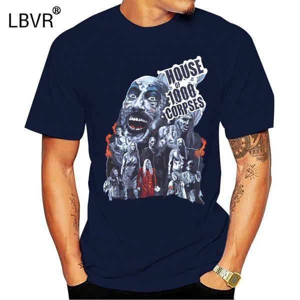 

3d print casual house of 1000 corpses rob zombie horror vintage movie design men short sleeve tees hoodie designers t shirts sweatshirt