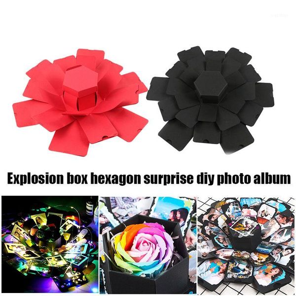 

handmade gift box p box anniversary scrapbook diy love p romantic gift for girls1