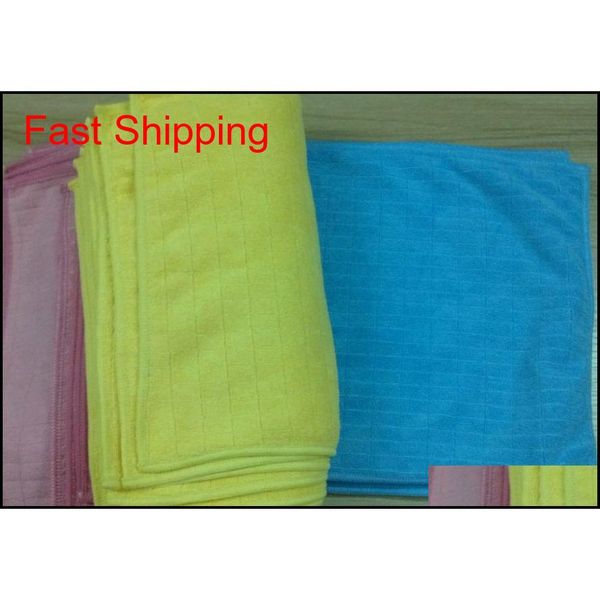 

microfiber glass cleaning cloth window cleaning cloth wiper magic towel 24*32cm classic grid to qyleju toys2010