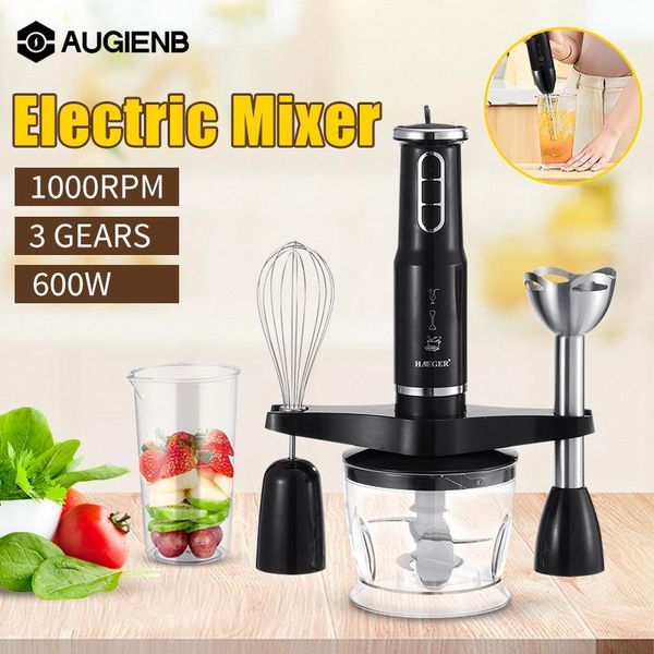 

blender 4 blades 3 speed electric hand in 1 kitchen 600w mixer egg beater vegetable meat grinder 220v stainless steel1