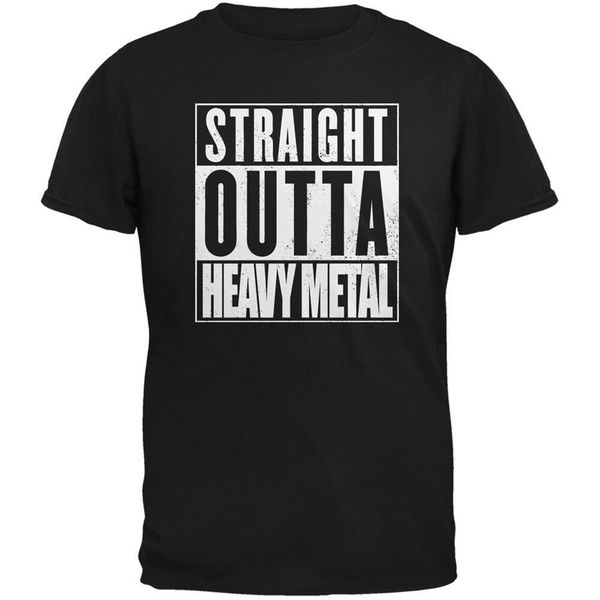 

straight outta heavy metal black hoodie designers t shirts sweatshirt