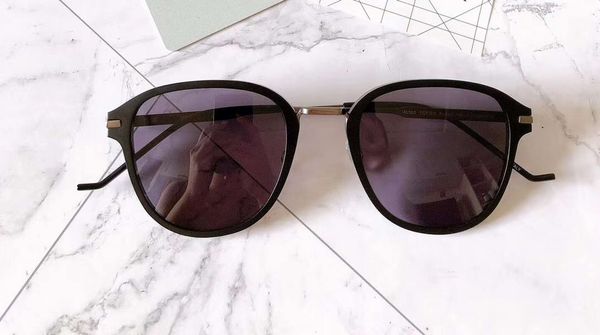 

matte black silver mirror sunglasses al13 men pilot sunglasses tcy fashion glasses des lunettes soleil with box, White;black
