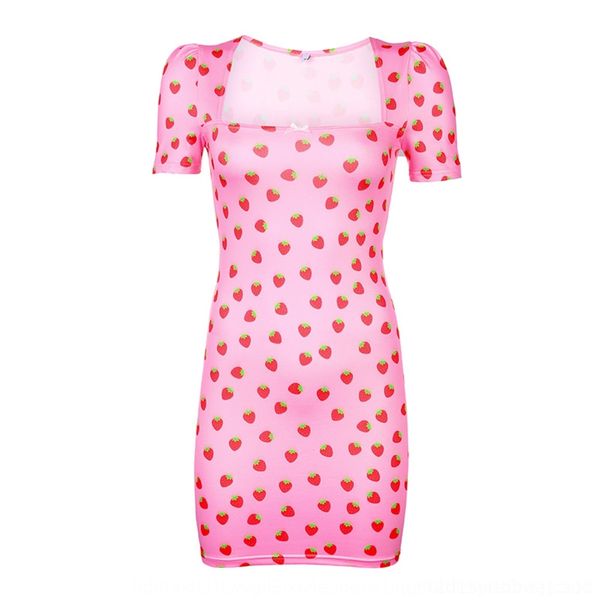 

fqd4j ins super small floral strawberry fashion slim strawberry street butterfly butterfly printed for dress women 2020 b7701, Black;gray