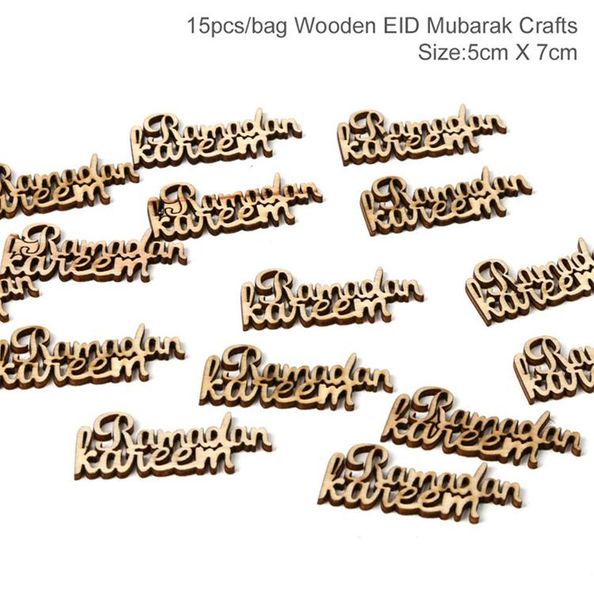 

fengrise деревянные ид мубарак рамазан украшение для еды рамадана и ид декор diy мусульманская ислам висячие подвески ифтар подарки deco wmt