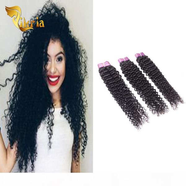 

brazilian virgin hair weaving 3 bundles peruvian indian malaysian jerry curly 100% unprocessed human hair weft thick bundles, Black