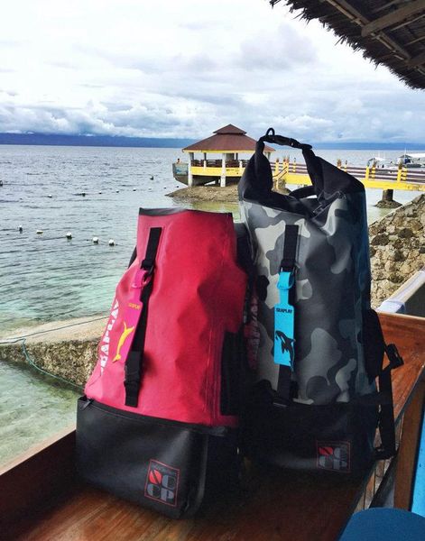 

seaplay 25l multi-purpose waterproof backpack scuba diving fins backpack