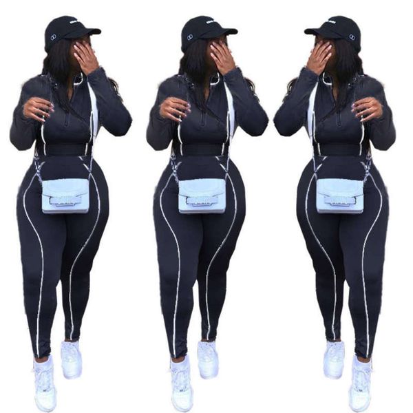 

fashion women's h66320 sports strapping new set, Black;gray