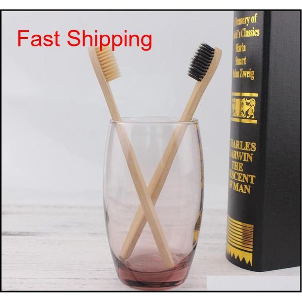 

wooden toothbrush environmental protection natural bamboo toothbrush oral care soft bristle for home or l wit qylnku sports2010