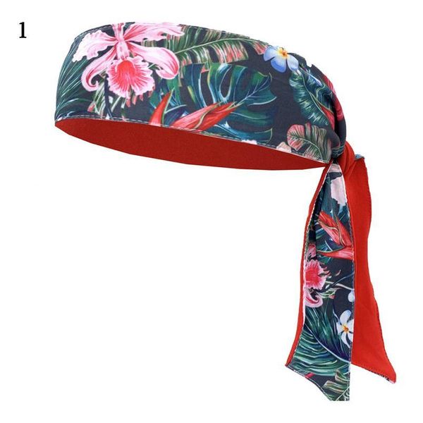 

women floral print stretch hair band girls diy elastic turban summer bohemia wide hair bands yoga headbands hair acc jlldwq