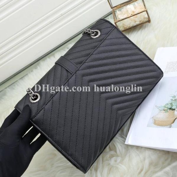 

woman bags women handbags purse genuine leather clutch fashion chain lady shoulder bag evening ladies