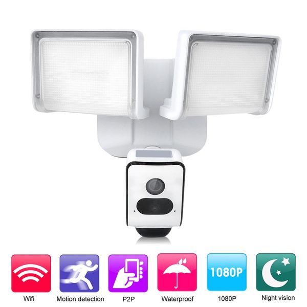 

l810e 1080p wifi camera hd outdoor ir ip55 night vision security cctv sound light alarm surveillance system