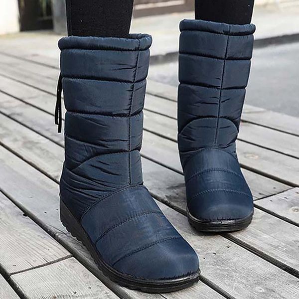 

2020 winter boots women fashion casual shoes woman winter rubber boots female tassel flat with women's warm shoes botas mujer, Black