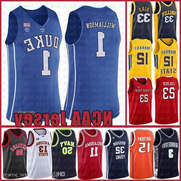 

1 williamson basketball jersey stephen 30 curry kawhi dwyane 3 wade leonard lebron 23 james russell 0 westbrook ncaa larry 33 bird22 mccall