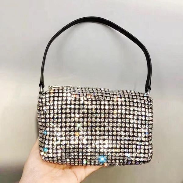 

2018 sell fashion designer women handbags whole bag glisten blink diamonds socialite crossbody shoulder mini bag fashion chest pockets