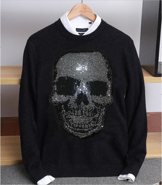 

2021 fashioned autumn new year's day wool sweater of long-sleeve 05i2, White;black