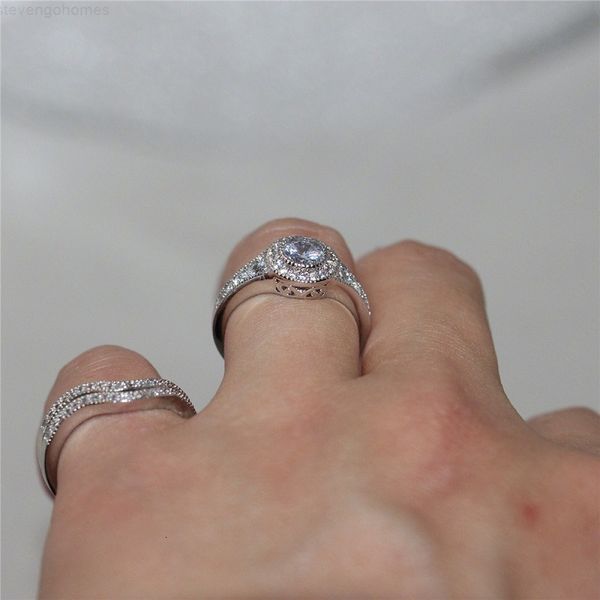 

factory4lgvjewelry wedding sets silver mens engagement new fashion diamond couple rings for women, Golden;silver