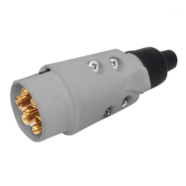 

other auto electronics 7 pin 12v trailer towing plug tool adapter converter plastic waterproof car accessories cross-shaped socket electric