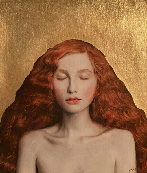 

beatrice" red nude pretty woman teen girl home decoration handpainted & hd print oil painting on canvas wall art canvas pictures