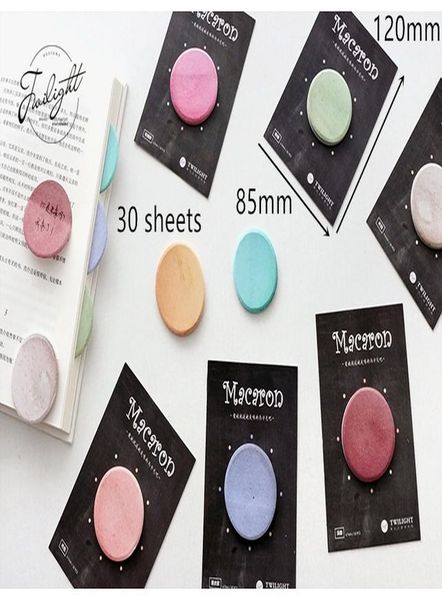

8 цветого macaron стик memo мини торт сообщение планировщик календарь наклейка scrapbook канцелярская программа школьные принадлежности fm69