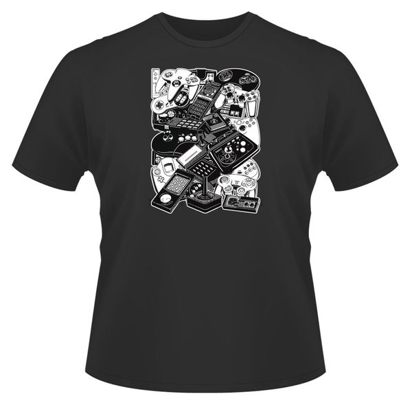 

mens funny t-shirt retro gaming controllers ideal gift or birthday present sport hooded sweatshirt hoodie
