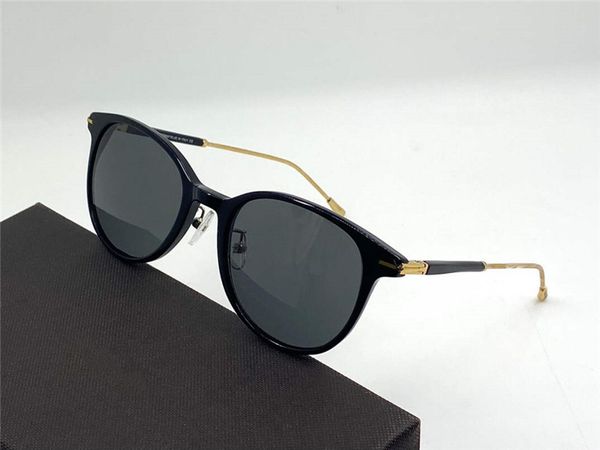 

5644 men women sunglasses fashionable and popular retro style round high-grade sheet frame anti-ultraviolet lens frame box, White;black