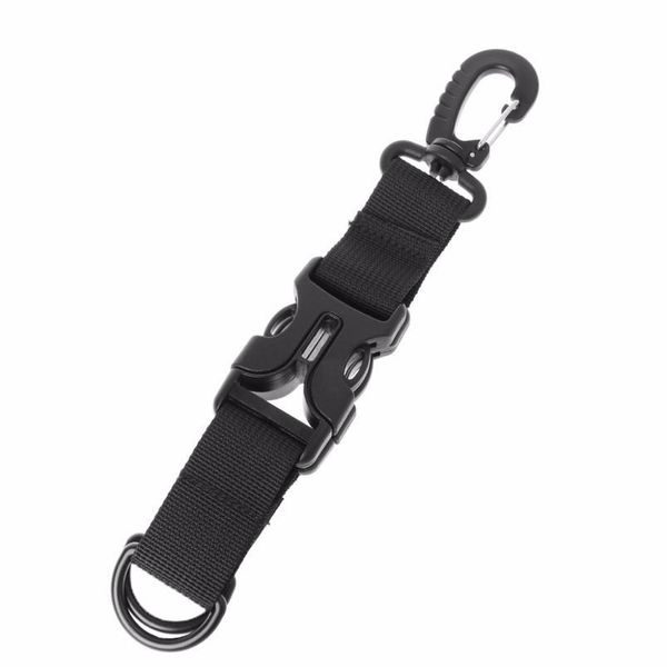 

outdoor edc tactical keychain molle webbing backpack clip carabiner buckle hook out jllkcb
