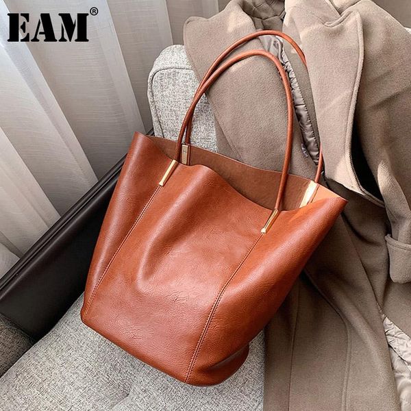 

cross body [eam] women composite bag large capacity pu leather personality all-match crossbody shoulder fashion tide 2021 18a1801