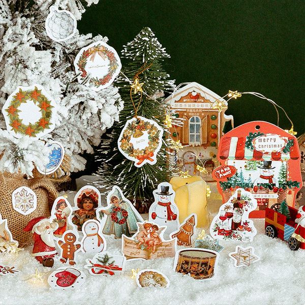 

masking 6bags/lot christmas island creative decoration diy washi sticker